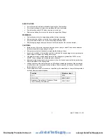 Preview for 3 page of Extech Instruments MA410T User Manual