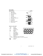 Предварительный просмотр 4 страницы Extech Instruments MA410T User Manual