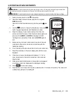 Предварительный просмотр 9 страницы Extech Instruments MG325 User Manual