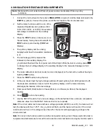 Предварительный просмотр 12 страницы Extech Instruments MG325 User Manual