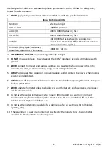 Preview for 5 page of Extech Instruments MM750W User Manual