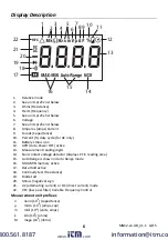 Предварительный просмотр 6 страницы Extech Instruments MN62 User Manual