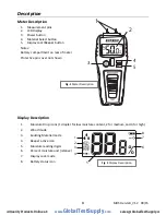 Предварительный просмотр 3 страницы Extech Instruments MO50 User Manual