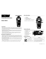 Extech Instruments MO53 User Manual предпросмотр