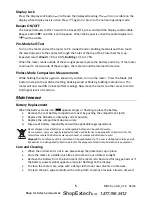 Preview for 5 page of Extech Instruments MO55 User Manual