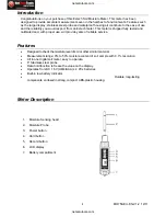 Preview for 2 page of Extech Instruments MO750 User Manual