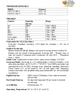 Preview for 18 page of Extech Instruments MP510A User Manual