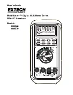 Extech Instruments MultiMaster MM560 User Manual preview