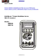 Preview for 1 page of Extech Instruments MultiMaster MM560A User Manual