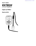 Extech Instruments pH300 User Manual preview