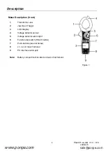 Предварительный просмотр 4 страницы Extech Instruments PQ2071 User Manual