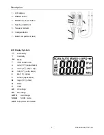 Предварительный просмотр 3 страницы Extech Instruments RC200 User Manual