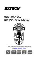 Extech Instruments RF153 User Manual preview