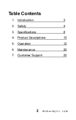 Предварительный просмотр 2 страницы Extech Instruments RF153 User Manual