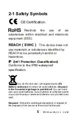 Предварительный просмотр 5 страницы Extech Instruments RF153 User Manual