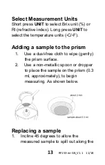 Предварительный просмотр 13 страницы Extech Instruments RF153 User Manual