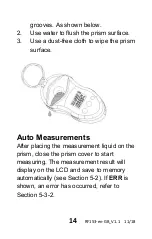 Предварительный просмотр 14 страницы Extech Instruments RF153 User Manual