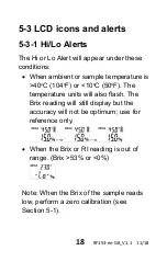 Предварительный просмотр 18 страницы Extech Instruments RF153 User Manual