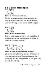 Предварительный просмотр 19 страницы Extech Instruments RF153 User Manual