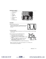 Предварительный просмотр 3 страницы Extech Instruments RH300 User Manual