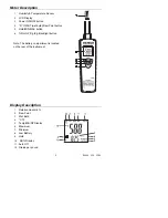 Preview for 3 page of Extech Instruments RH490 User Manual