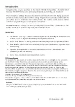 Preview for 2 page of Extech Instruments RH520A User Manual