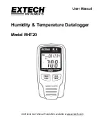 Extech Instruments RHT20 User Manual preview