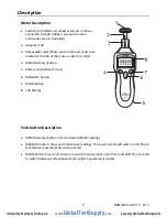 Preview for 3 page of Extech Instruments RPM33 User Manual