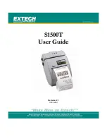 Preview for 1 page of Extech Instruments S1500T User Manual