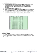 Предварительный просмотр 8 страницы Extech Instruments SDL720 User Manual