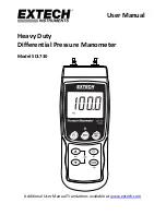 Preview for 1 page of Extech Instruments SDL730 User Manual