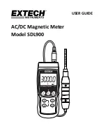 Extech Instruments SDL900 User Manual preview