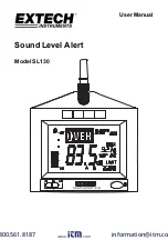 Preview for 1 page of Extech Instruments SL130W User Manual