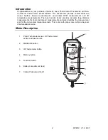 Preview for 2 page of Extech Instruments TachIR RPM10 User Manual