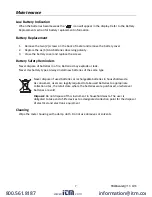 Preview for 7 page of Extech Instruments TB400 User Manual