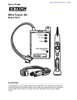 Extech Instruments TG30 User Manual preview