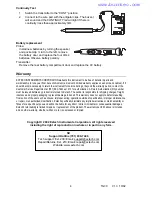 Предварительный просмотр 4 страницы Extech Instruments TG30 User Manual