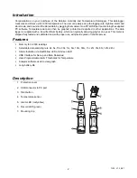 Предварительный просмотр 2 страницы Extech Instruments TH10 User Manual