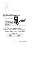 Предварительный просмотр 2 страницы Extech Instruments TK30 Owner'S Manual