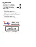 Предварительный просмотр 3 страницы Extech Instruments TK30 Owner'S Manual