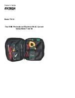 Предварительный просмотр 1 страницы Extech Instruments TK32 Owner'S Manual