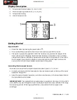 Предварительный просмотр 3 страницы Extech Instruments TM500 User Manual