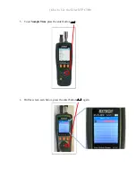 Preview for 4 page of Extech Instruments VPC300 How To Use Manual