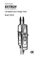 Предварительный просмотр 1 страницы Extech Instruments VT30-E User Manual