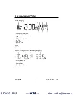 Предварительный просмотр 5 страницы Extech Instruments WTH600-E User Manual