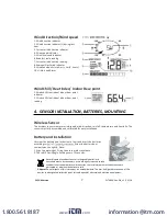 Предварительный просмотр 7 страницы Extech Instruments WTH600-E User Manual