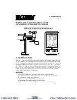 Extech Instruments WTH600 User Manual preview