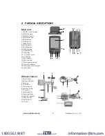 Предварительный просмотр 3 страницы Extech Instruments WTH600 User Manual