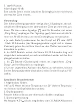 Preview for 22 page of Extel WEDO 68001 Installation And User Manual