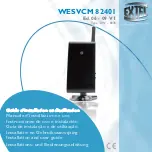 Extel WESVCM 82401 Installation And User Manual preview